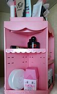 Image result for Makeup Table with Touch Screen Mirror