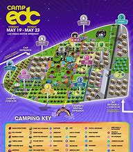 Image result for EDC Las Vegas Map