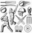 Image result for Cricket Outline Clip Art