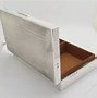 Image result for Silver Cigarette Box