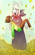 Image result for Chara and Asriel