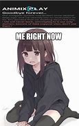 Image result for Sad Anime Girl Meme