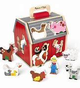 Image result for Wooden Farm Toys