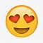 Image result for Heart Shaped Eyes Emoji