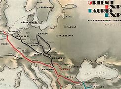Image result for Orient Express Map