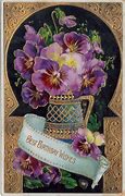 Image result for Antique Birthday Cards