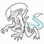 Image result for Alien Xenomorph Drawing