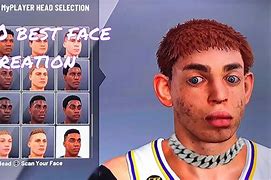 Image result for NBA 2K20 My Player Face Creaion