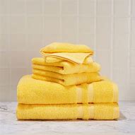 Image result for Yellow Bath Towels