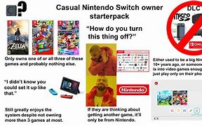 Image result for Nintendo Starter Pack Meme