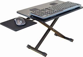 Image result for Adjustable Desktop Keyboard Stand