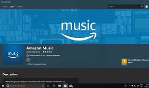 Image result for Prime Music App for PC