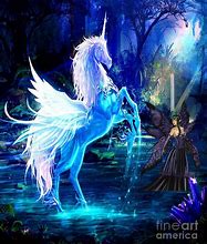 Image result for Unicorn and Fairy Drawing