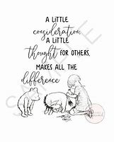 Image result for Winnie the Pooh Sayings Quotes Black and White