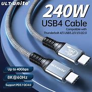 Image result for Usb4 Cable SS120