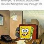 Image result for Spongebob Frown Meme