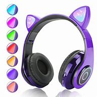 Image result for Light-Up Cat Headphones