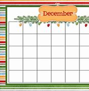 Image result for Christmas Calendar Printable