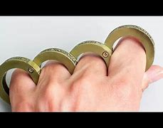 Image result for Self-Defense Rings Brass Knuckles