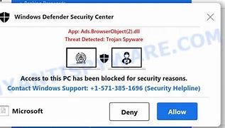 Image result for Windows Defender Alert