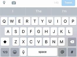 Image result for iPhone Keyboard White