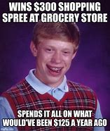 Image result for Shopping Spree Meme