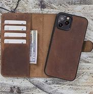 Image result for Magnetic Leather Case iPhone 11