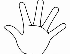 Image result for Hand Outline Template