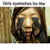 Image result for Humor Fake Eyelashes
