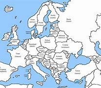 Image result for European Countries Map Blank