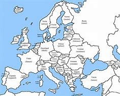 Image result for Printable Europe Country Map