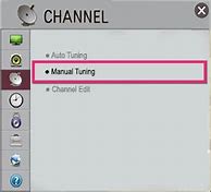 Image result for LG TV Manual Tuning