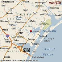 Image result for Bayside Texas Map