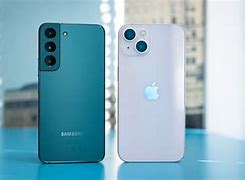 Image result for iPhone and Samsung Galaxy