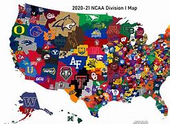 Image result for College Football CFB Map