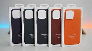 Image result for Leather iPhone 14 Pro Max Cover