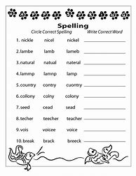 Image result for 2nd Grade Spelling Activities