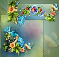 Image result for Yellow Floral Background Border