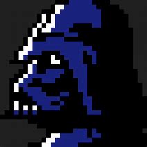 Image result for Star Wars Pixel Art Darth Vader