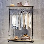 Image result for Used Clothing Racks Display