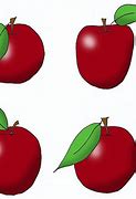 Image result for 4 Apples Clip Art