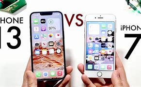 Image result for iPhone 7 vs 13