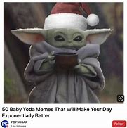 Image result for Baby Jesus Yoda Meme