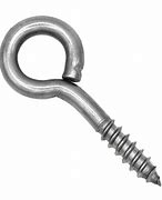 Image result for Screw Hooks and Screw Rings