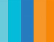 Image result for Blue Orange Color Palette