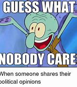 Image result for Spongebob SquarePants Memes Nobody Cares