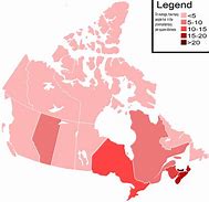 Image result for Canada Population Density
