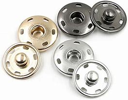 Image result for Brass Snap Buttons