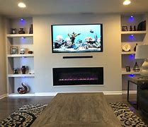 Image result for Wall Unit with Fireplace and TV