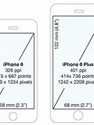 Image result for Screen Size of iPhone 6s